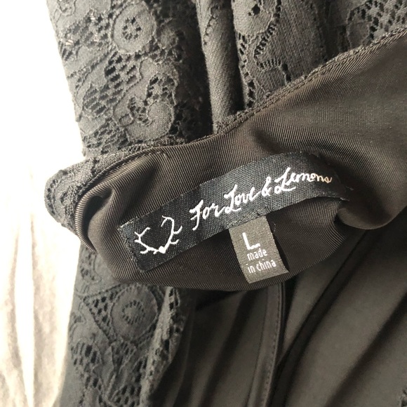 COPY - For Love & Lemons Black Take Holiday Cocktail Dres - Picture 7 of 8